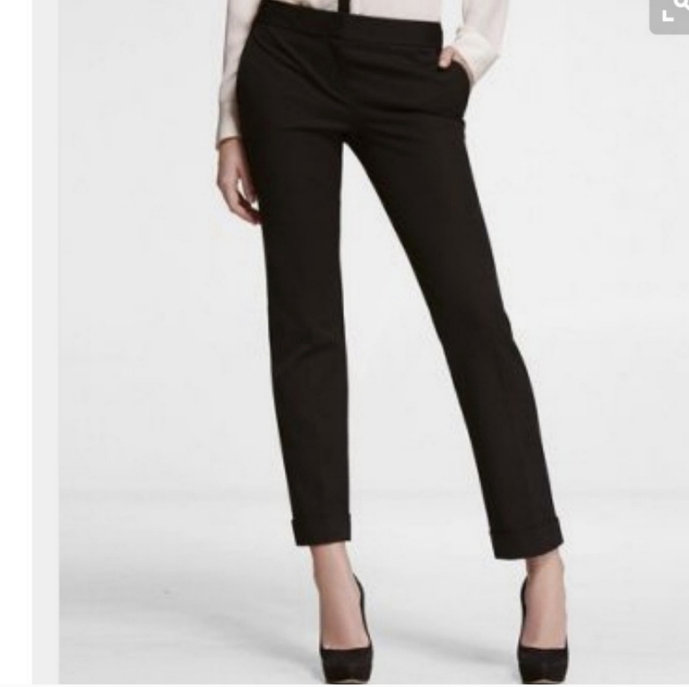 Express Black Ankle Pants